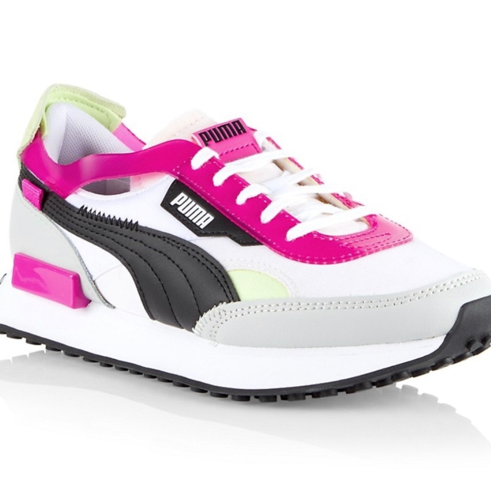 Puma Future Rider Cutout Sneakers — Size 7 but runs small! Fits 6.5